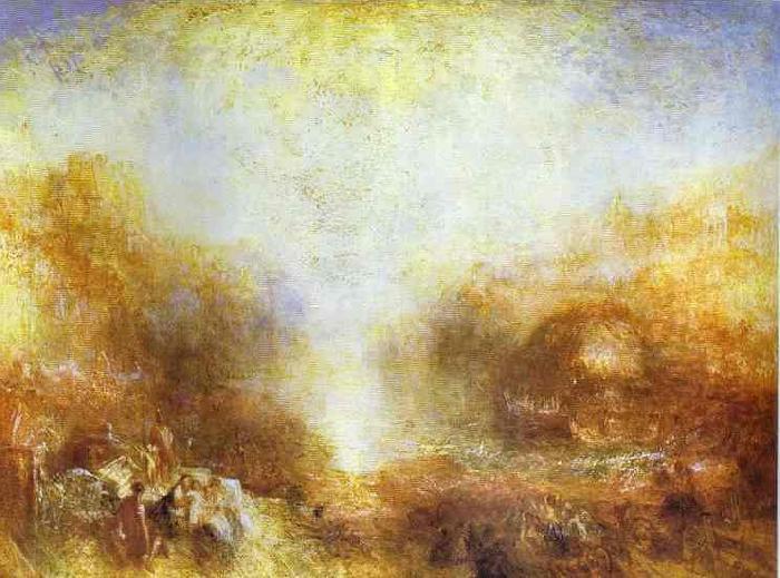 J.M.W. Turner Mercury Sent to Admonish Aeneas France oil painting art